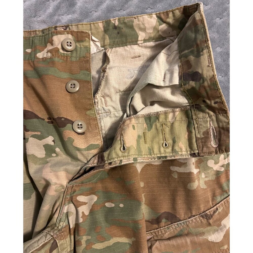 US Army Military Tactical Camouflage Ripstop Cargo Pants 31x29.5 Unisex Combat - Picture 8 of 12